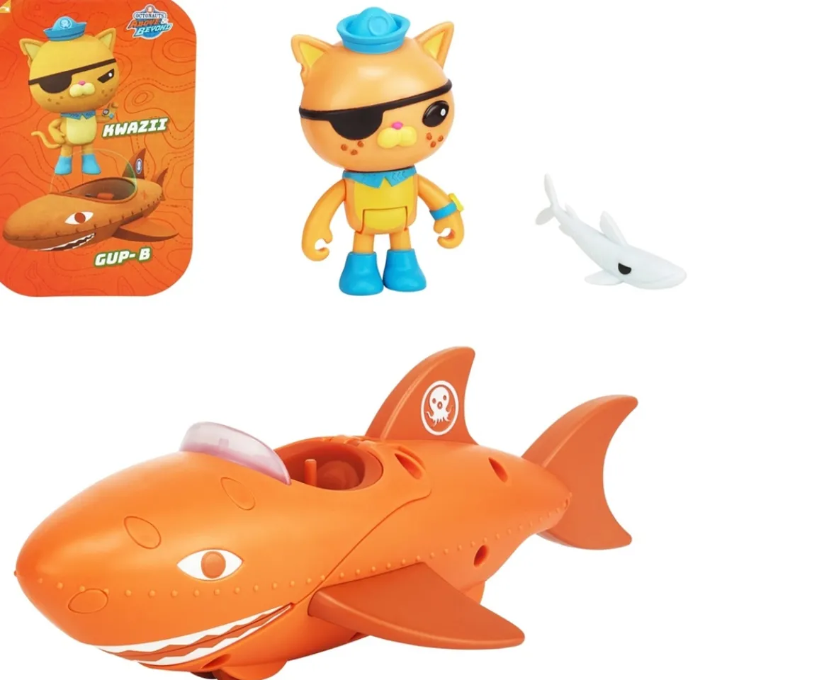 Ken Black Octonauts Series 1 Figure & Vehicle – Kwazii & Gup B| Preschool & Electronic Learning