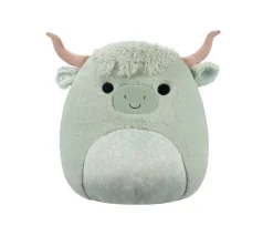 Ken Black Original Squishmallows 40.5cm Fuzz-A-Mallows - Iver the Mint Cow| Squishmallows|Soft Toys