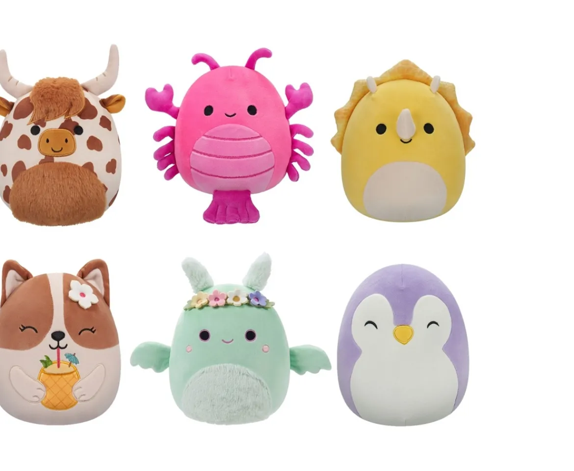 Ken Black Original Squishmallows 18cm Assortment| Squishmallows|Soft Toys