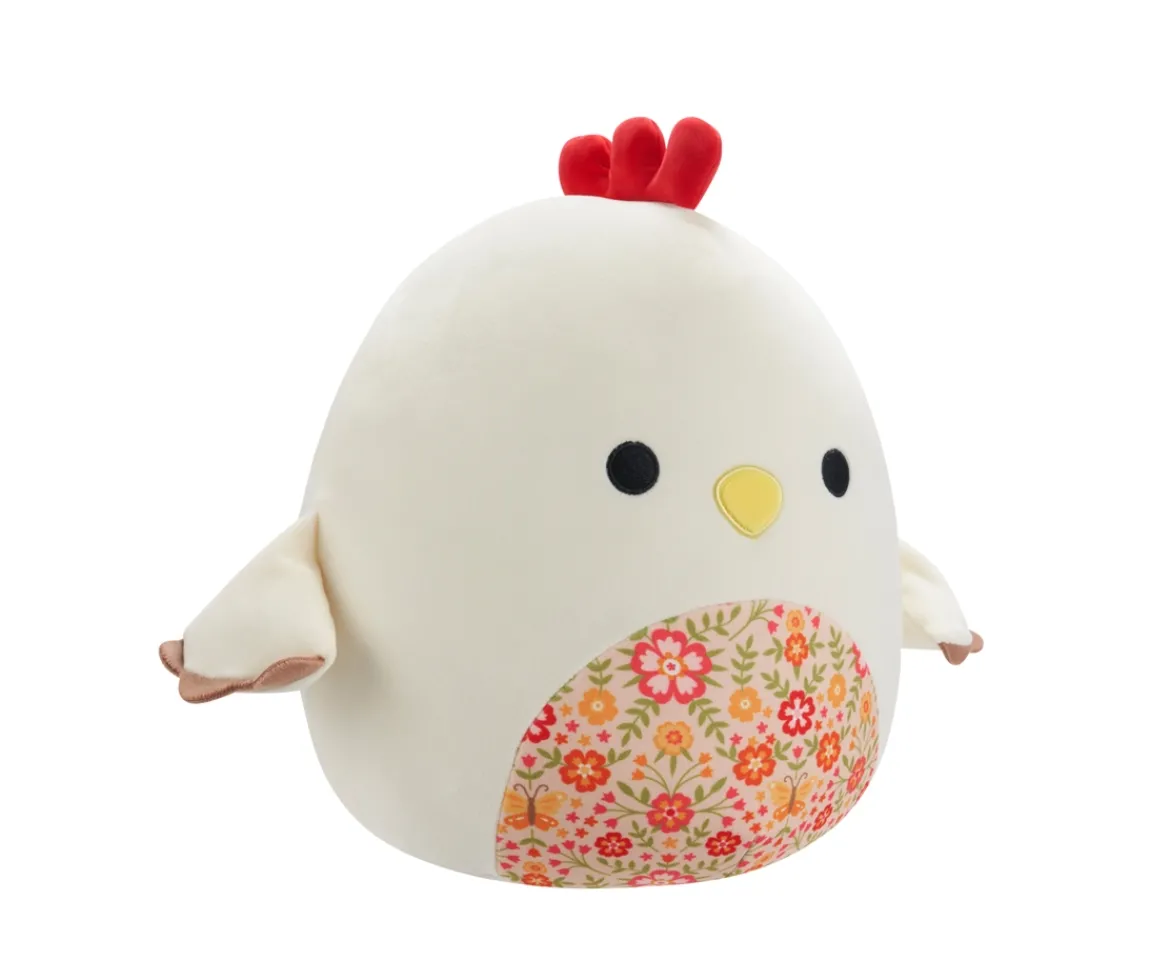 Ken Black Original Squishmallows 30.5cm - Todd the Beige Rooster| Squishmallows|Soft Toys