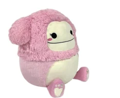 Ken Black Original Squishmallows Fuzz-A-Mallows 20-Inch Brina the Pink Bigfoot| Squishmallows|Soft Toys