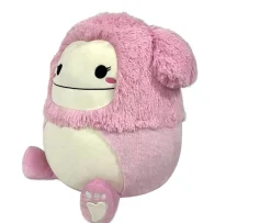 Ken Black Original Squishmallows Fuzz-A-Mallows 20-Inch Brina the Pink Bigfoot| Squishmallows|Soft Toys