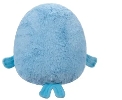 Ken Black Original Squishmallows Fuzz-A-Mallows 12-Inch Harvey the Blue Walrus| Squishmallows|Soft Toys