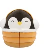 Ken Black Original Squishmallows 16-Inch Luna the Black Penguin| Squishmallows|Soft Toys