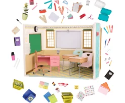 Ken Black Our Generation Awesome Academy Schoolroom Playset for 18-inch Dolls| Our Generation|Dolls & Dollhouses