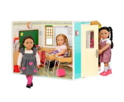 Ken Black Our Generation Awesome Academy Schoolroom Playset for 18-inch Dolls| Our Generation|Dolls & Dollhouses