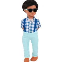 Ken Black Our Generation Bowtie & Suspenders Outfit| Our Generation|Dolls & Dollhouses