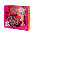Ken Black Our Generation Care Set with Foldable Wheelchair| Our Generation|Dolls & Dollhouses