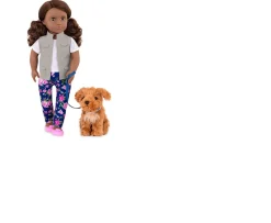 Ken Black Our Generation Doll with Pet Malia| Our Generation|Dolls & Dollhouses