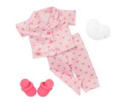 Ken Black Our Generation Tanisha 18-inch Sleepover Doll in Matching Pink PJs| Our Generation|Dolls & Dollhouses