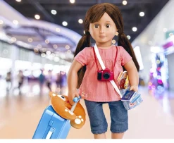 Ken Black Our Generation Well Travelled Luggage Set| Our Generation|Dolls & Dollhouses