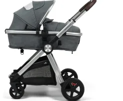 Ken Black Panorama XT i Travel System with i-Size Car Seat - Grey| Car Seats & Travel Systems