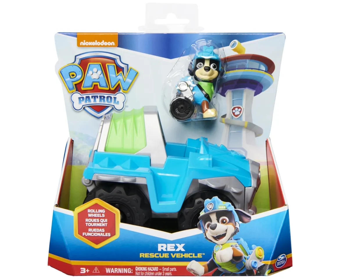 Ken Black Paw Patrol - Basic Vehicle Rex| Preschool & Electronic Learning