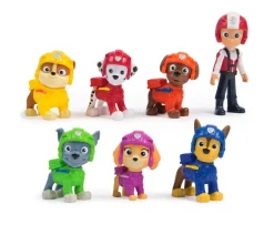 Ken Black PAW Patrol: Air Rescue Toy Figures Gift Pack with 7 Collectible Action Figures| Preschool & Electronic Learning
