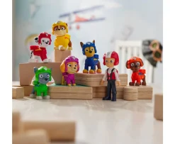 Ken Black PAW Patrol: Air Rescue Toy Figures Gift Pack with 7 Collectible Action Figures| Preschool & Electronic Learning