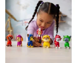 Ken Black PAW Patrol: Air Rescue Toy Figures Gift Pack with 7 Collectible Action Figures| Preschool & Electronic Learning