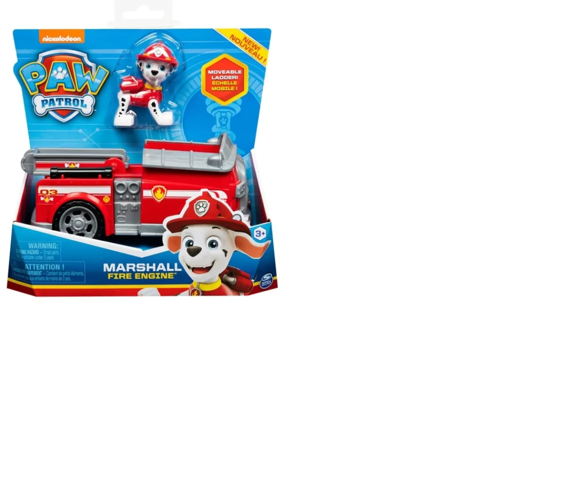 Ken Black Paw Patrol Basic Vehicle Marshall| Preschool & Electronic Learning