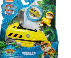 Ken Black PAW Patrol Jungle Pups – Rubble Rhino Rescue Vehicle| Preschool & Electronic Learning