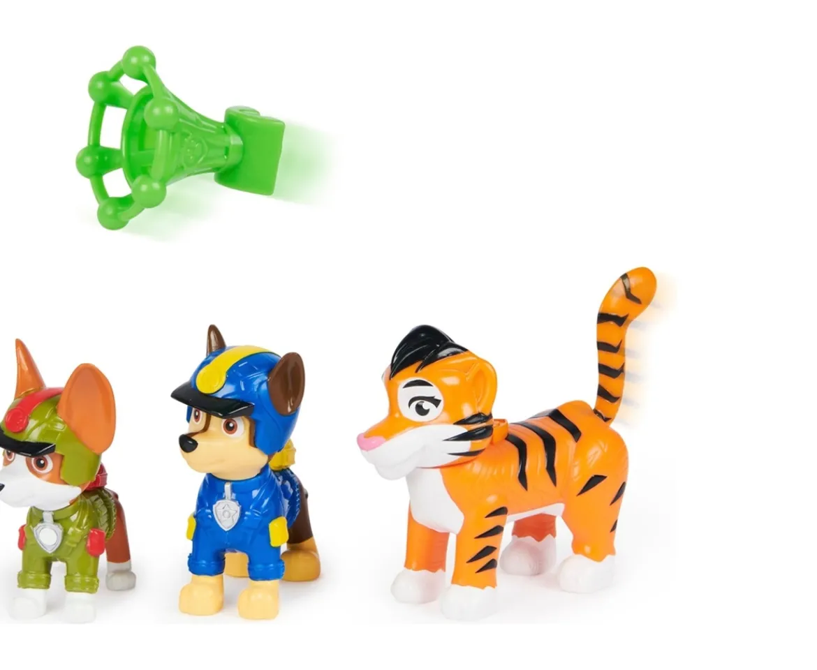 Ken Black PAW Patrol Jungle Pups Figures 3 Pack Chase, Tracker and Tiger| Preschool & Electronic Learning