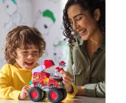 Ken Black PAW Patrol Rescue Wheels Marshall's Fire Engine| Preschool & Electronic Learning