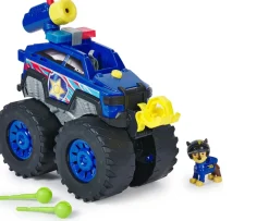 Ken Black PAW Patrol Rescue Wheels Chase's Deluxe Power Haulin' Rescue Cruiser| Preschool & Electronic Learning