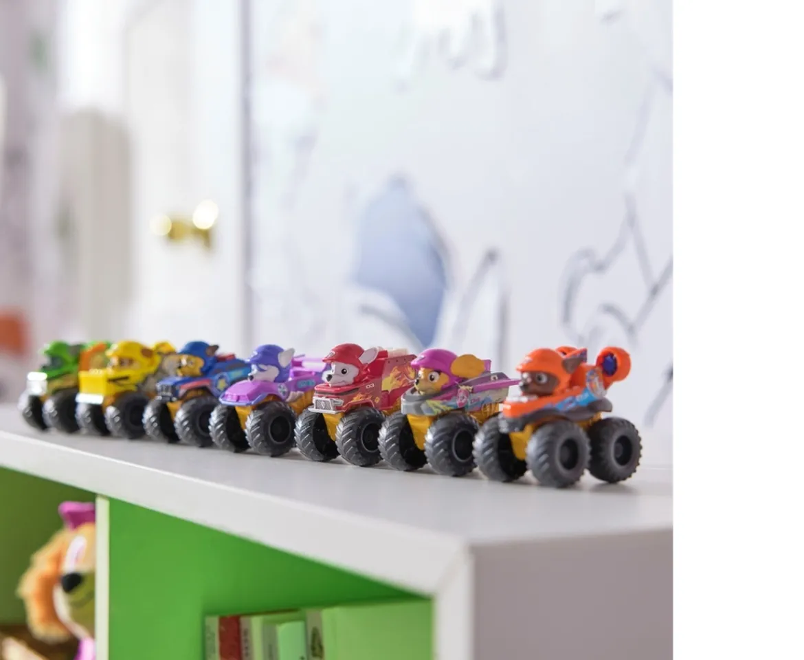 Ken Black PAW Patrol: Rescue Wheels Pup Squad Racers Gift Set with Roxi| Preschool & Electronic Learning