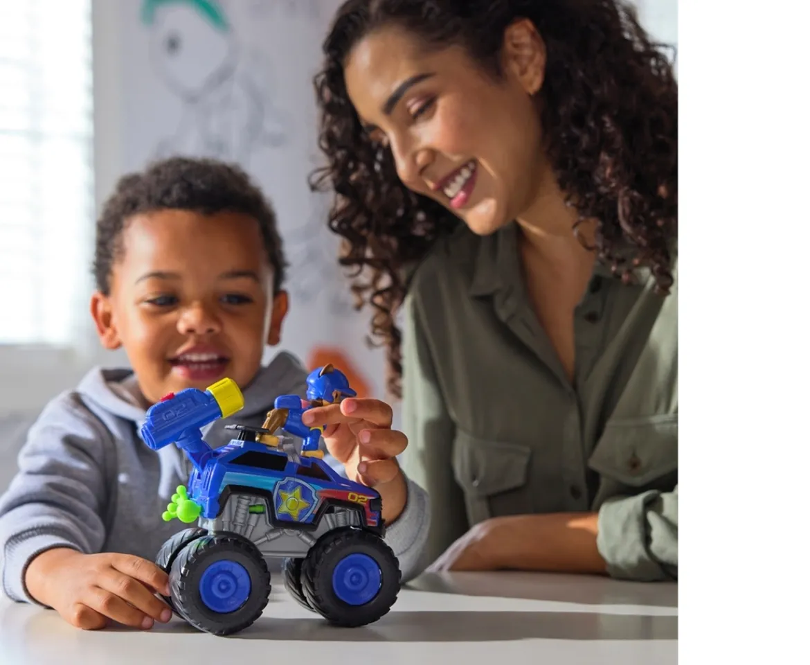 Ken Black PAW Patrol Rescue Wheels Chase's Cruiser| Preschool & Electronic Learning