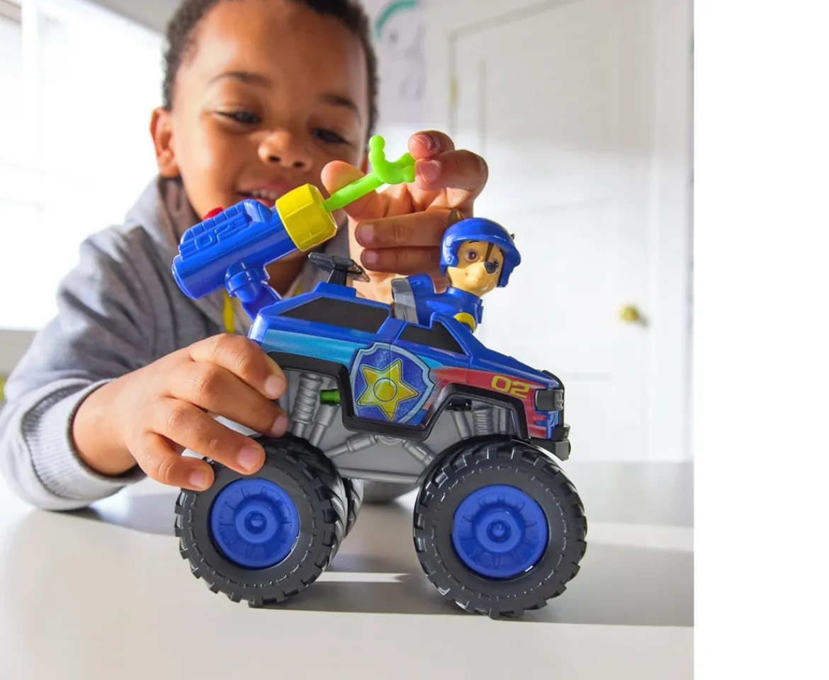 Ken Black PAW Patrol Rescue Wheels Chase's Cruiser| Preschool & Electronic Learning