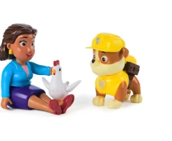 Ken Black PAW Patrol Rubble, Mayor Goodway and Chickaletta Figure 3 Pack| Preschool & Electronic Learning