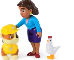 Ken Black PAW Patrol Rubble, Mayor Goodway and Chickaletta Figure 3 Pack| Preschool & Electronic Learning