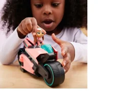 Ken Black PAW Patrol The Mighty Movie Liberty’s Superhero Scooter and Junior Patrollers| Preschool & Electronic Learning