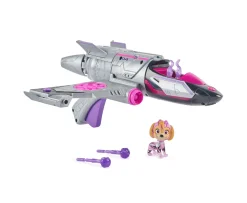 Ken Black PAW Patrol: The Mighty Movie Transforming Rescue Jet with Skye| Preschool & Electronic Learning