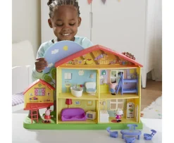 Ken Black Peppa Pig Adventures Playtime to Bedtime House Toy| Preschool & Electronic Learning