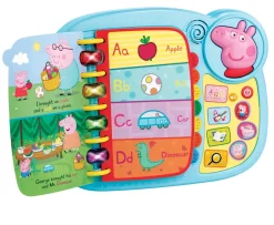 Ken Black Peppa Pig: Learn & Discover Book| Vtech|Preschool & Electronic Learning