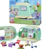 Ken Black Peppa Pig Peppa's Caravan Playset with 3 Figures| Preschool & Electronic Learning