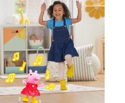 Ken Black Peppa Pig Peppa's Muddy Puddles Party Doll| Preschool & Electronic Learning