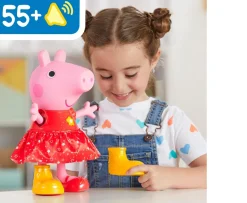 Ken Black Peppa Pig Peppa's Muddy Puddles Party Doll| Preschool & Electronic Learning