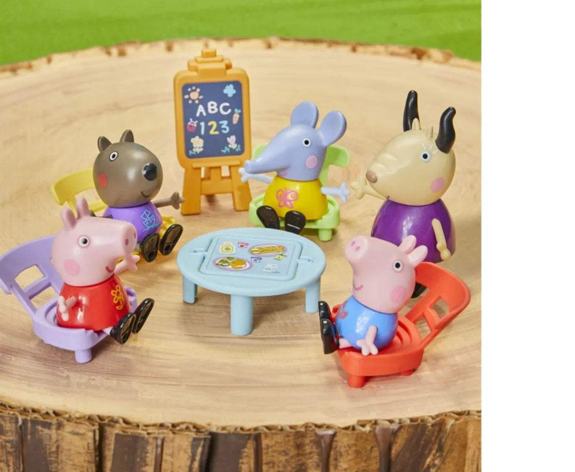 Ken Black Peppa Pig Peppa's Playgroup Playset| Preschool & Electronic Learning