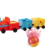 Ken Black Peppa Pig Weebles Pull-Along Wobbily Train| Preschool & Electronic Learning