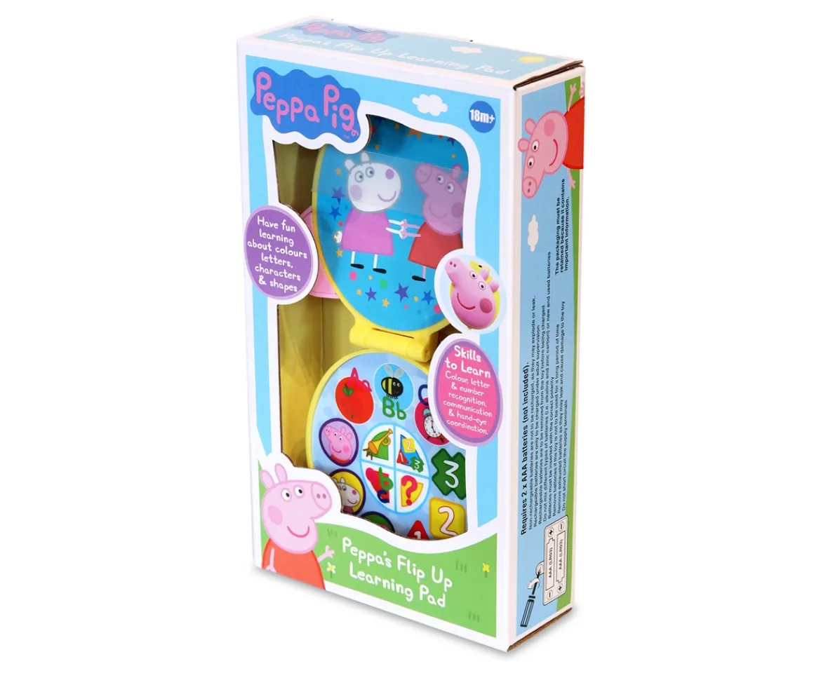 Ken Black Peppa's Flip Up Learning Pad| Preschool & Electronic Learning