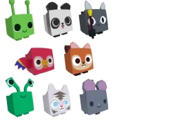 Ken Black Pet Simulator S2 Mystery Pets 4 pack Egg| Action Figures & Playsets