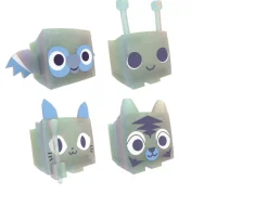 Ken Black Pet Simulator S2 Mystery Pets 4 pack Egg| Action Figures & Playsets