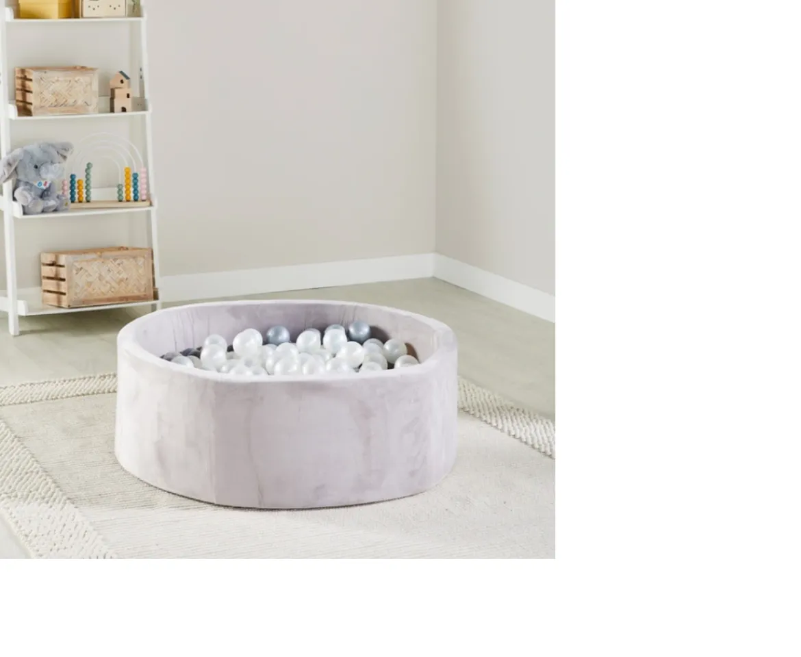 Ken Black Play Factory Foam Ball Pit with 120 balls| Preschool & Electronic Learning