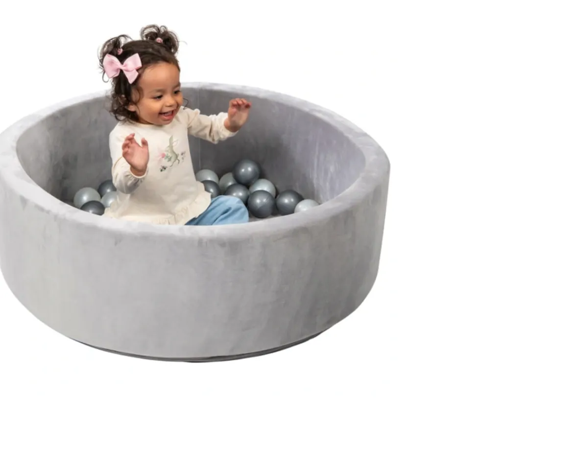 Ken Black Play Factory Foam Ball Pit with 120 balls| Preschool & Electronic Learning