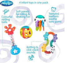 Ken Black Playgro Twist and Chew Activity Pack| Baby Play