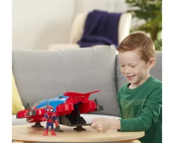 Ken Black Playskool Heroes Marvel Spiderman Jetquarters| Action Figures & Playsets