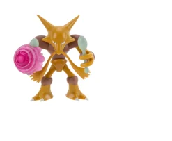 Ken Black Pokémon Alakazam Battle Feature Figure - 4.5-Inch InfernapeBattle Figure| Action Figures & Playsets