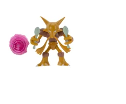 Ken Black Pokémon Alakazam Battle Feature Figure - 4.5-Inch InfernapeBattle Figure| Action Figures & Playsets