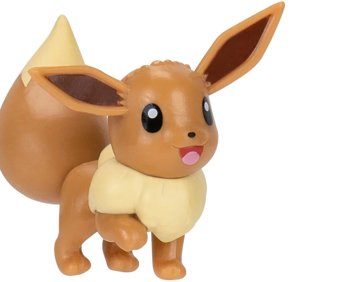 Ken Black Pokémon Battle Figure 3 Pack - Eevee, Murkrow and Wartortle| Action Figures & Playsets