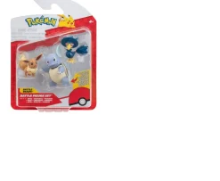 Ken Black Pokémon Battle Figure 3 Pack - Eevee, Murkrow and Wartortle| Action Figures & Playsets